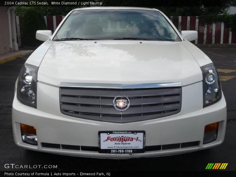 White Diamond / Light Neutral 2004 Cadillac CTS Sedan