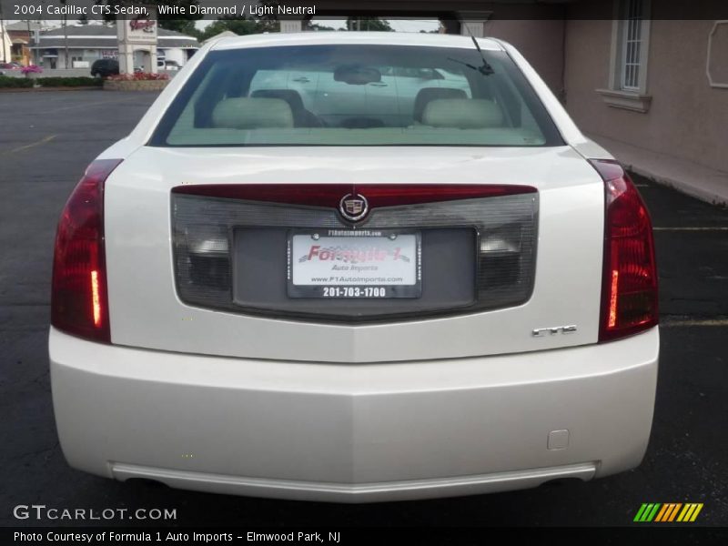 White Diamond / Light Neutral 2004 Cadillac CTS Sedan