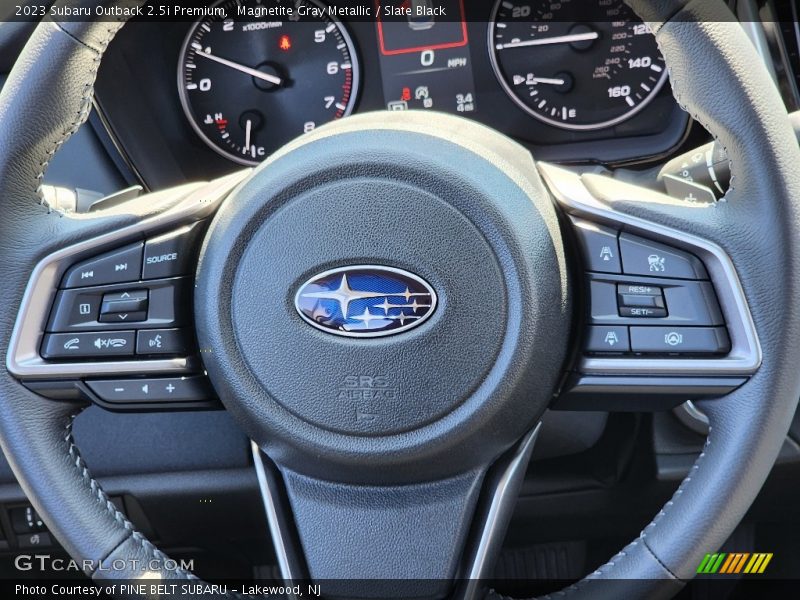 Magnetite Gray Metallic / Slate Black 2023 Subaru Outback 2.5i Premium