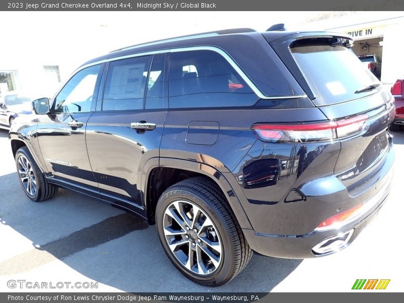 Midnight Sky / Global Black 2023 Jeep Grand Cherokee Overland 4x4