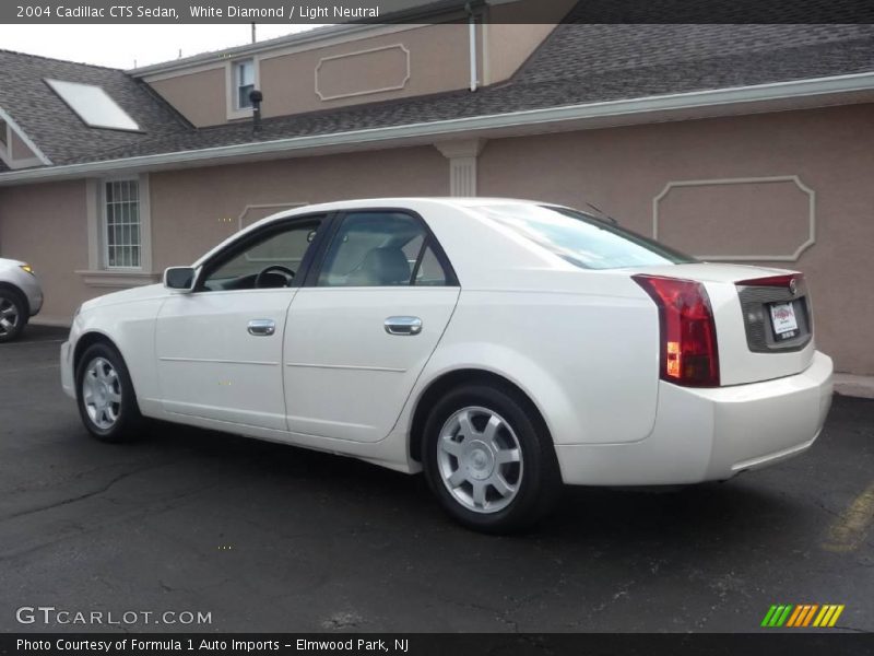 White Diamond / Light Neutral 2004 Cadillac CTS Sedan