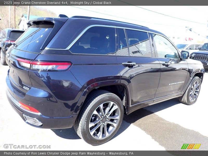 Midnight Sky / Global Black 2023 Jeep Grand Cherokee Overland 4x4