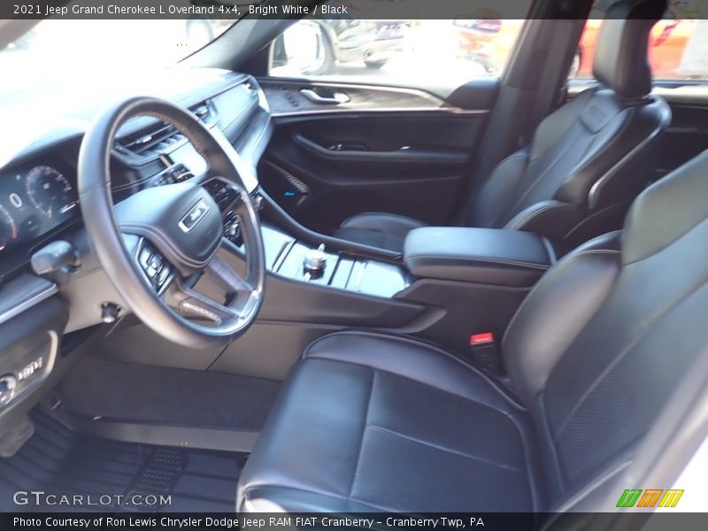 Bright White / Black 2021 Jeep Grand Cherokee L Overland 4x4