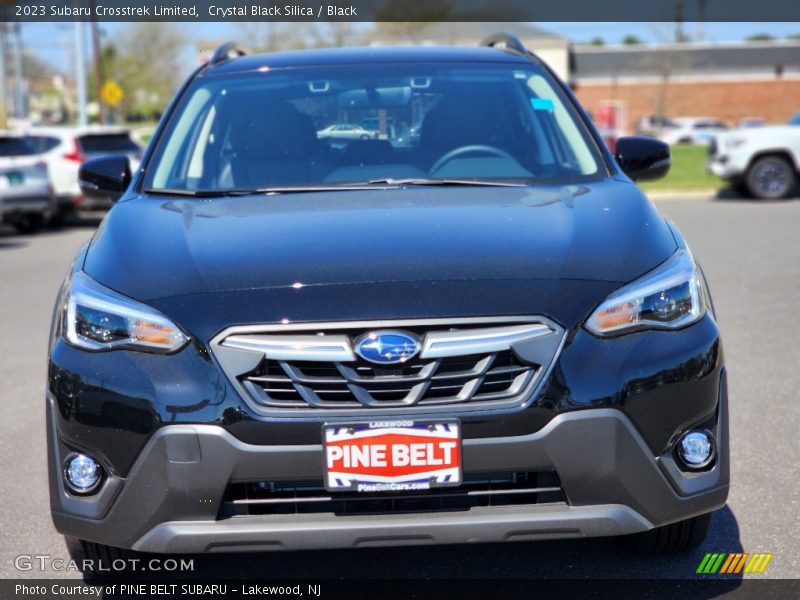 Crystal Black Silica / Black 2023 Subaru Crosstrek Limited