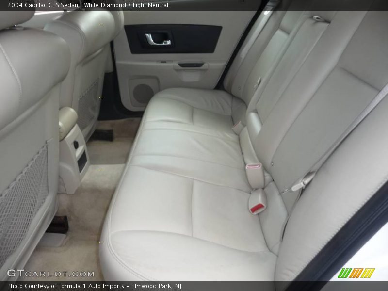 White Diamond / Light Neutral 2004 Cadillac CTS Sedan