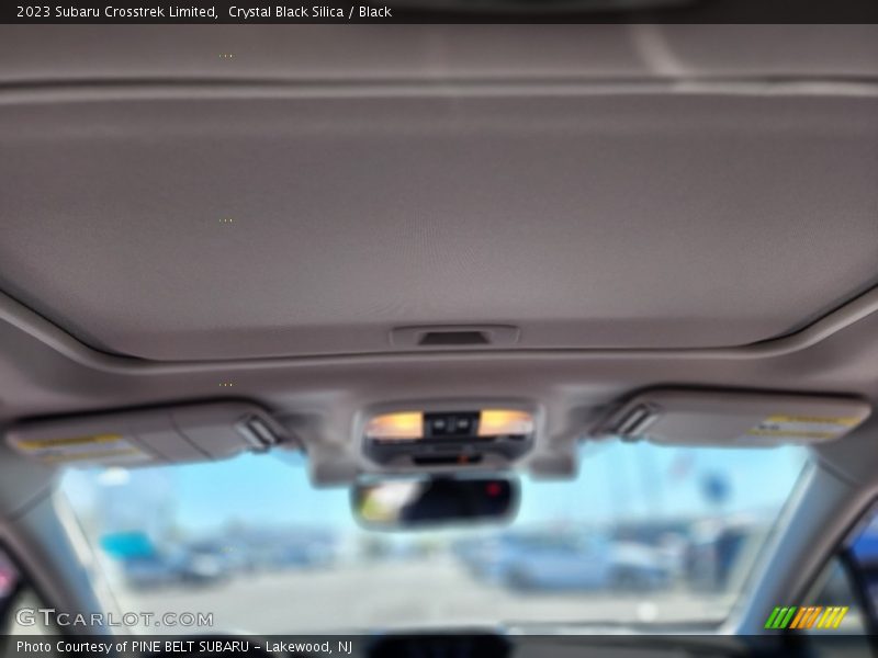 Crystal Black Silica / Black 2023 Subaru Crosstrek Limited