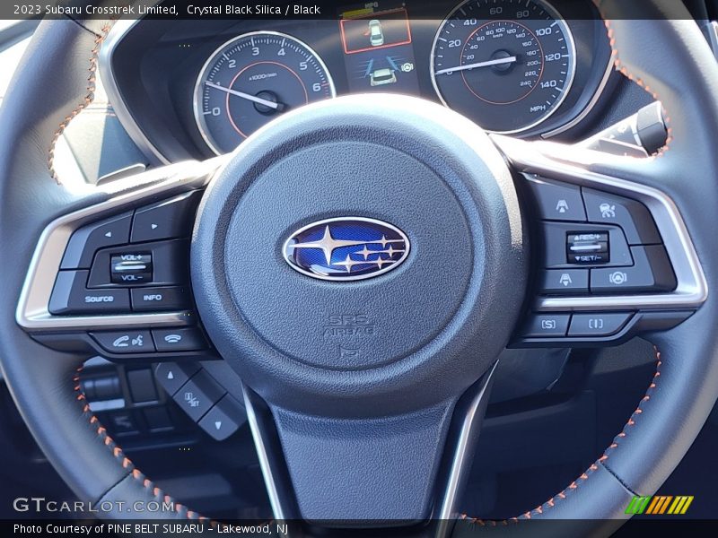 Crystal Black Silica / Black 2023 Subaru Crosstrek Limited