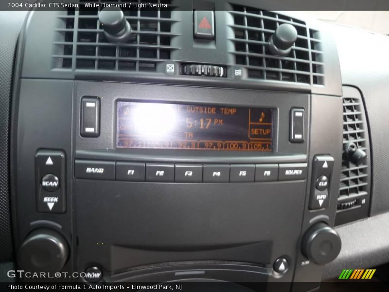 White Diamond / Light Neutral 2004 Cadillac CTS Sedan