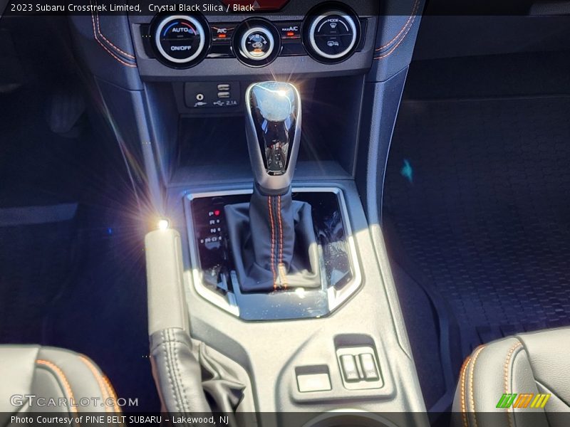 Crystal Black Silica / Black 2023 Subaru Crosstrek Limited