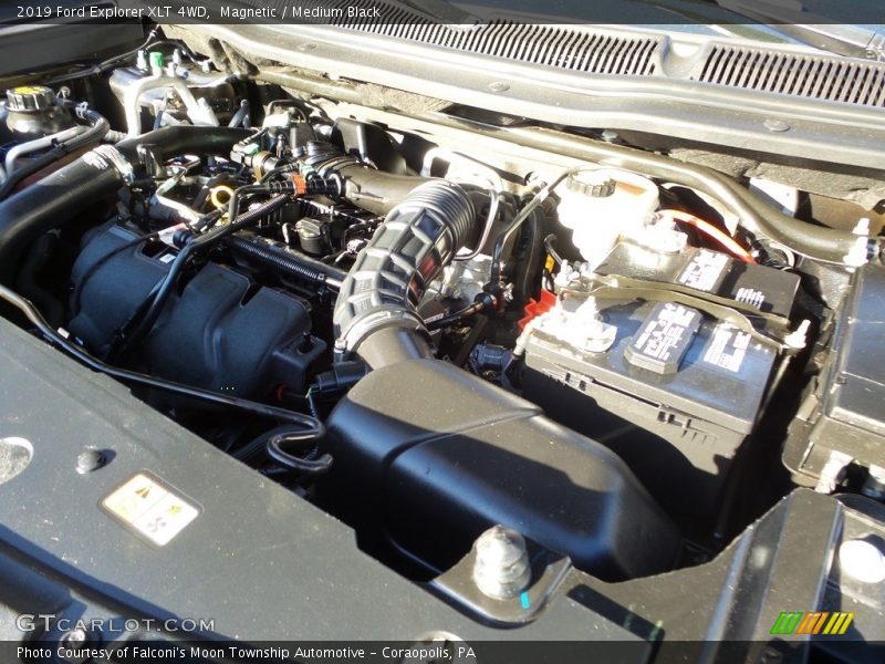 Magnetic / Medium Black 2019 Ford Explorer XLT 4WD