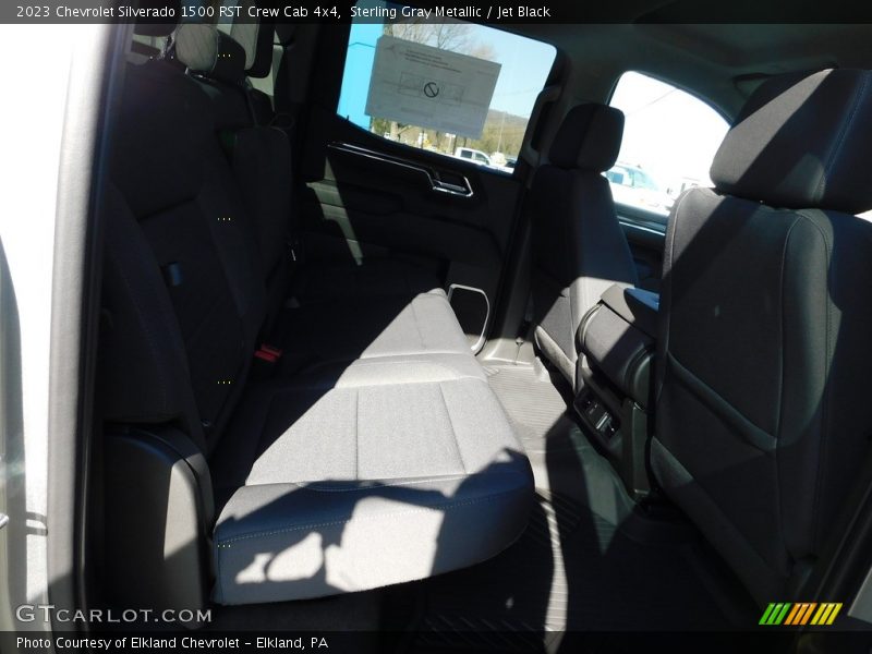 Sterling Gray Metallic / Jet Black 2023 Chevrolet Silverado 1500 RST Crew Cab 4x4