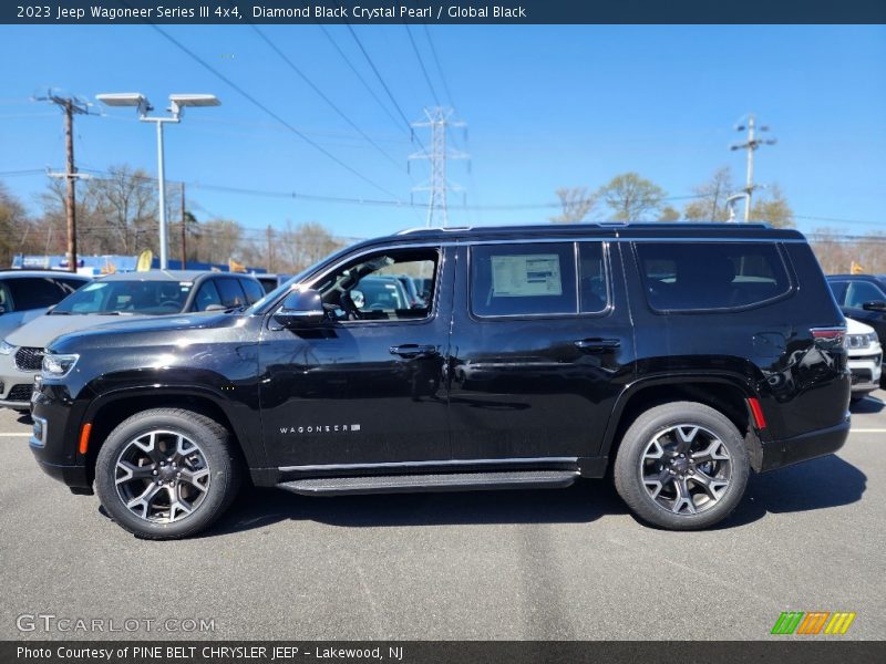 Diamond Black Crystal Pearl / Global Black 2023 Jeep Wagoneer Series III 4x4