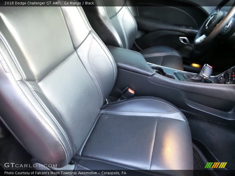 Go Mango / Black 2018 Dodge Challenger GT AWD