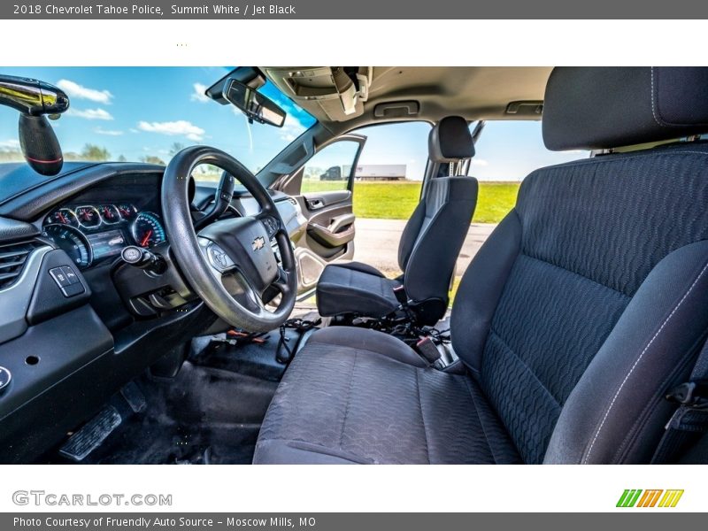 Front Seat of 2018 Tahoe Police