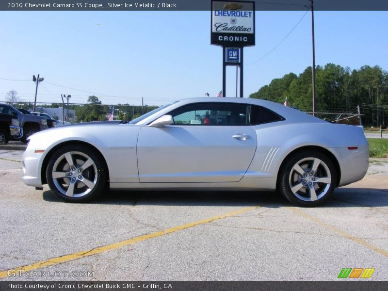 Silver Ice Metallic / Black 2010 Chevrolet Camaro SS Coupe