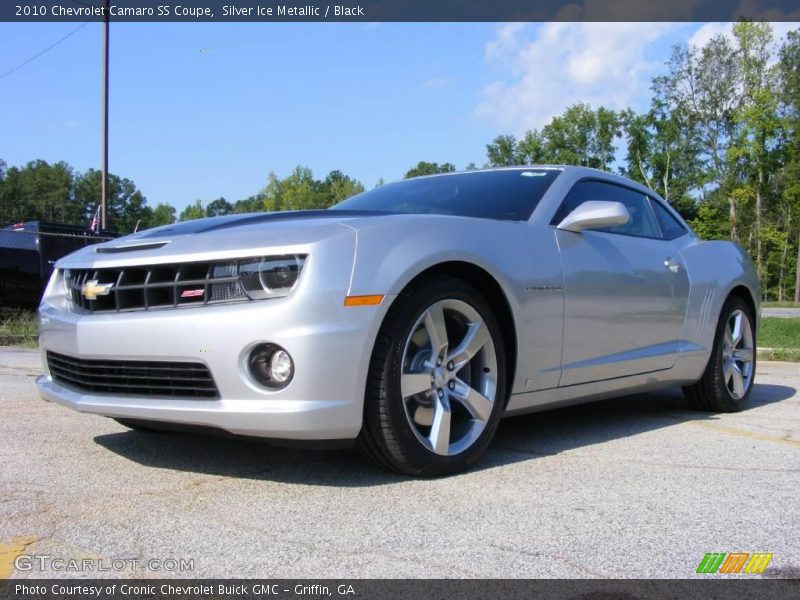 Silver Ice Metallic / Black 2010 Chevrolet Camaro SS Coupe