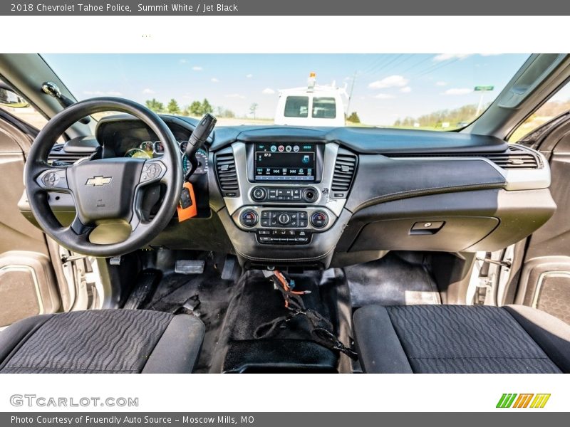 Jet Black Interior - 2018 Tahoe Police 