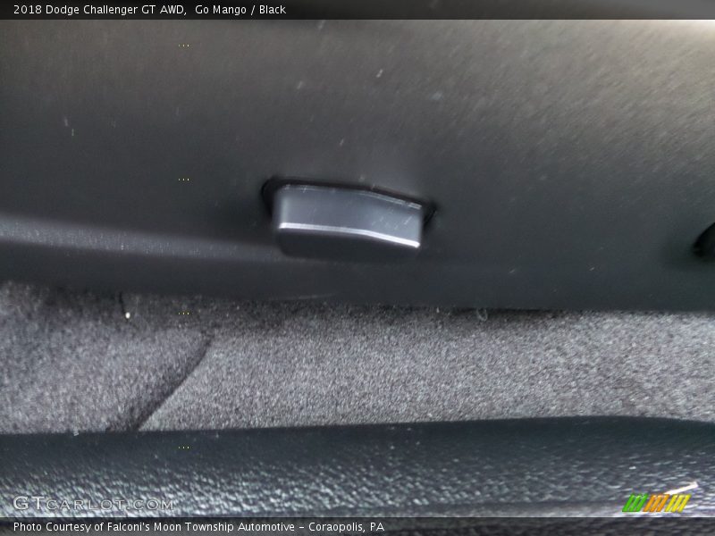 Go Mango / Black 2018 Dodge Challenger GT AWD