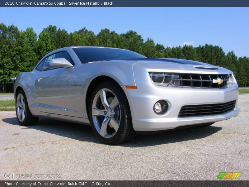 Silver Ice Metallic / Black 2010 Chevrolet Camaro SS Coupe