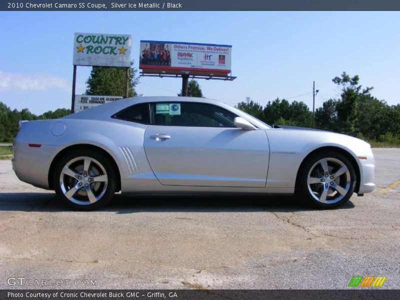 Silver Ice Metallic / Black 2010 Chevrolet Camaro SS Coupe