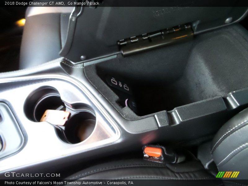 Go Mango / Black 2018 Dodge Challenger GT AWD