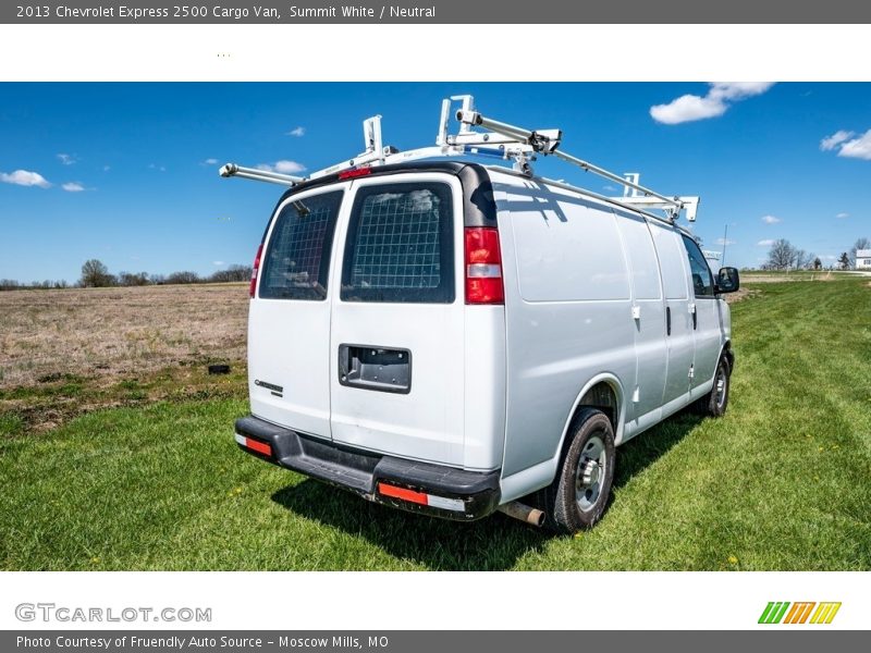 Summit White / Neutral 2013 Chevrolet Express 2500 Cargo Van