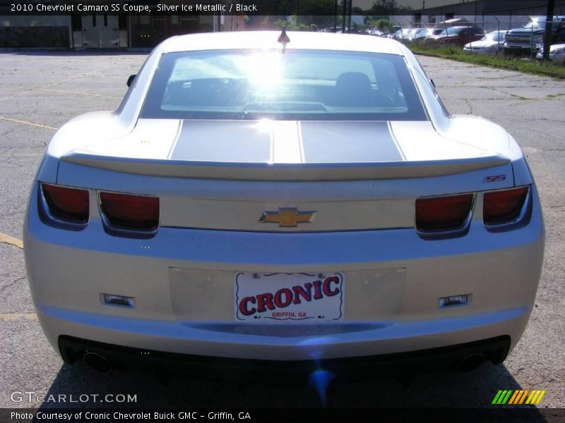 Silver Ice Metallic / Black 2010 Chevrolet Camaro SS Coupe