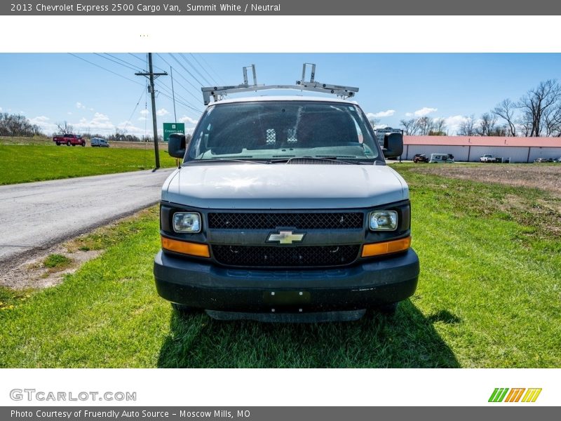 Summit White / Neutral 2013 Chevrolet Express 2500 Cargo Van