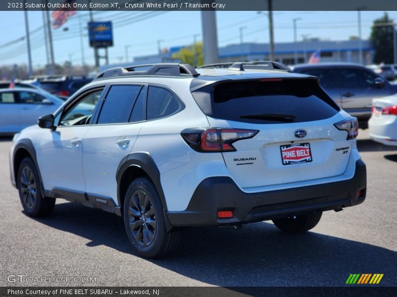 Crystal White Pearl / Titanium Gray 2023 Subaru Outback Onyx Edition XT