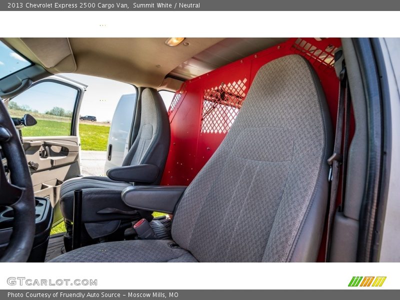 Summit White / Neutral 2013 Chevrolet Express 2500 Cargo Van