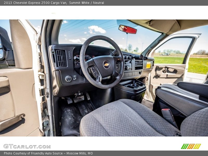 Summit White / Neutral 2013 Chevrolet Express 2500 Cargo Van