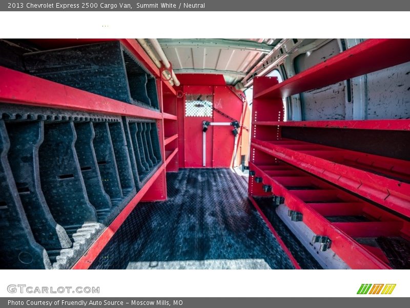 Summit White / Neutral 2013 Chevrolet Express 2500 Cargo Van