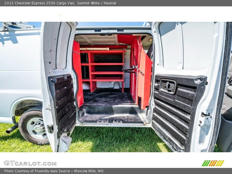 Summit White / Neutral 2013 Chevrolet Express 2500 Cargo Van