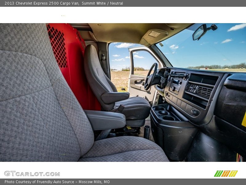 Summit White / Neutral 2013 Chevrolet Express 2500 Cargo Van