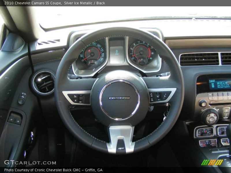 Silver Ice Metallic / Black 2010 Chevrolet Camaro SS Coupe