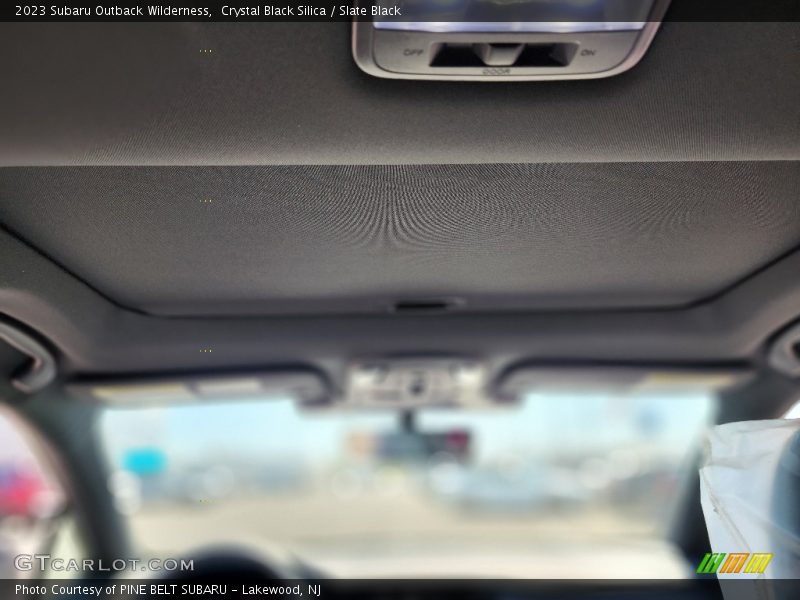 Crystal Black Silica / Slate Black 2023 Subaru Outback Wilderness