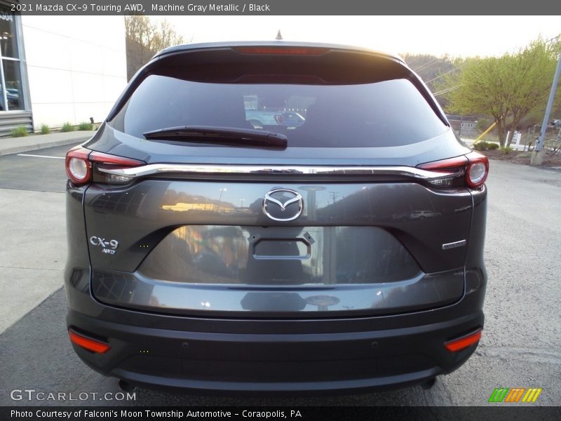 Machine Gray Metallic / Black 2021 Mazda CX-9 Touring AWD