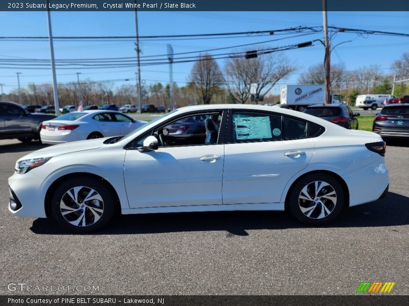 Crystal White Pearl / Slate Black 2023 Subaru Legacy Premium