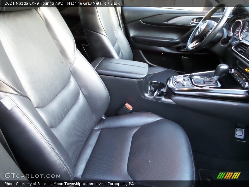 Machine Gray Metallic / Black 2021 Mazda CX-9 Touring AWD