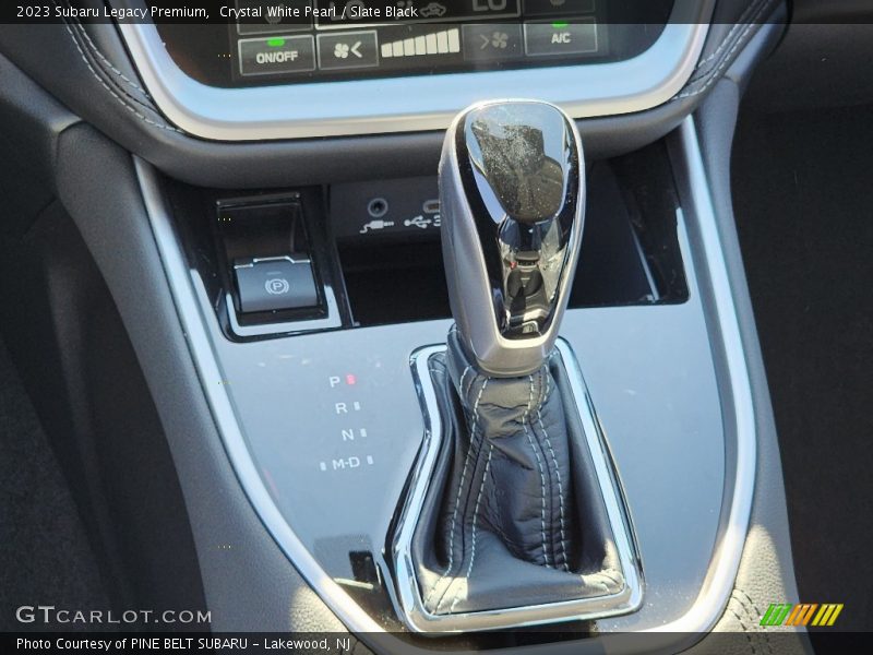 Crystal White Pearl / Slate Black 2023 Subaru Legacy Premium