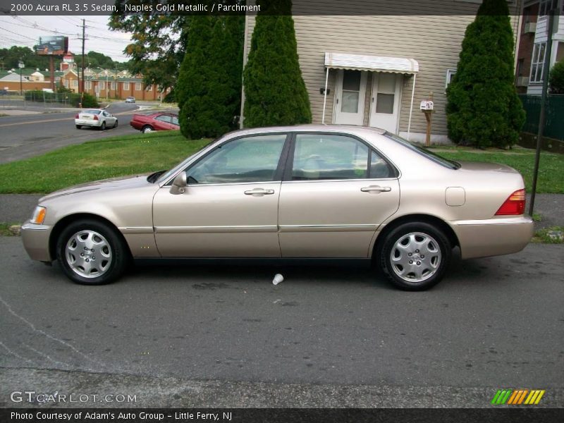 Naples Gold Metallic / Parchment 2000 Acura RL 3.5 Sedan
