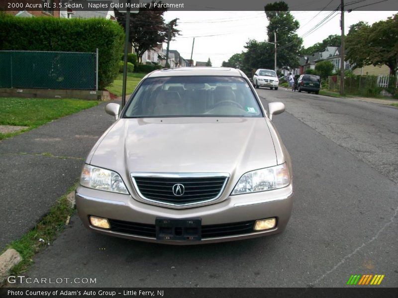 Naples Gold Metallic / Parchment 2000 Acura RL 3.5 Sedan