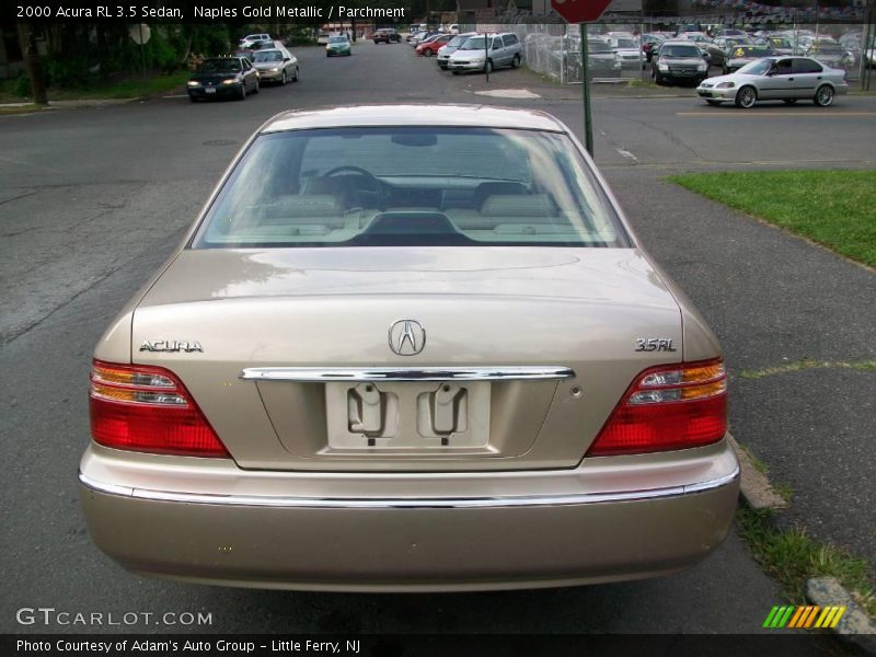 Naples Gold Metallic / Parchment 2000 Acura RL 3.5 Sedan