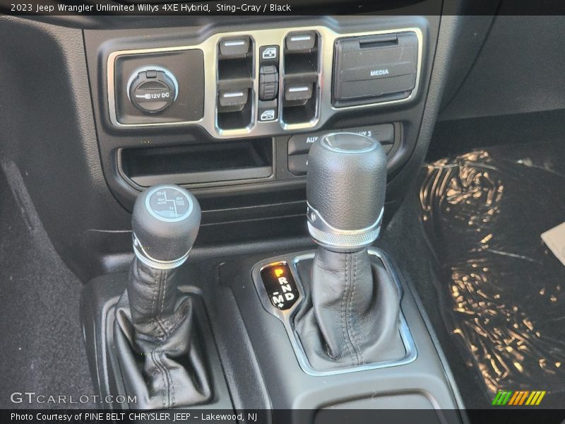  2023 Wrangler Unlimited Willys 4XE Hybrid 8 Speed Automatic Shifter