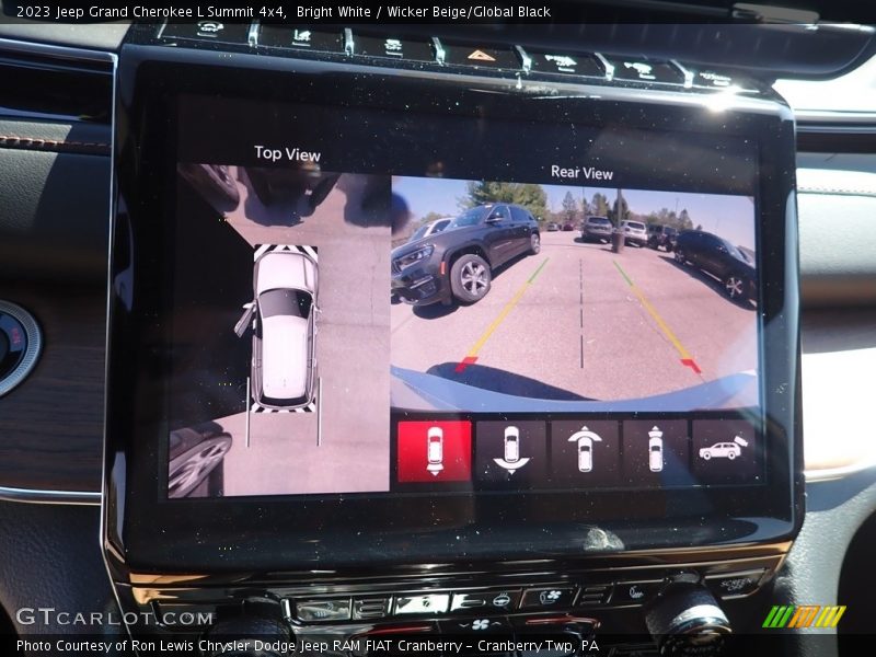 Bright White / Wicker Beige/Global Black 2023 Jeep Grand Cherokee L Summit 4x4