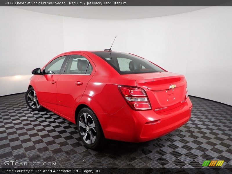  2017 Sonic Premier Sedan Red Hot