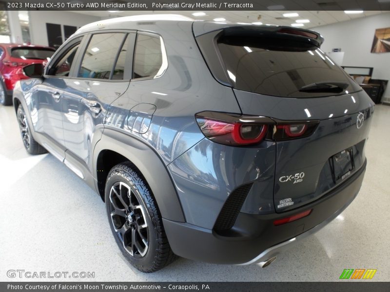 Polymetal Gray Metallic / Terracotta 2023 Mazda CX-50 Turbo AWD Meridian Edition