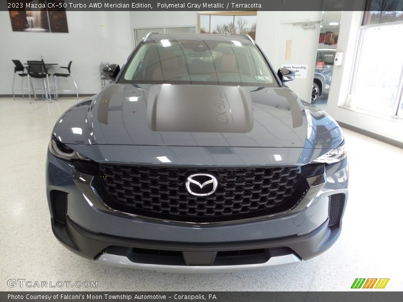 Polymetal Gray Metallic / Terracotta 2023 Mazda CX-50 Turbo AWD Meridian Edition