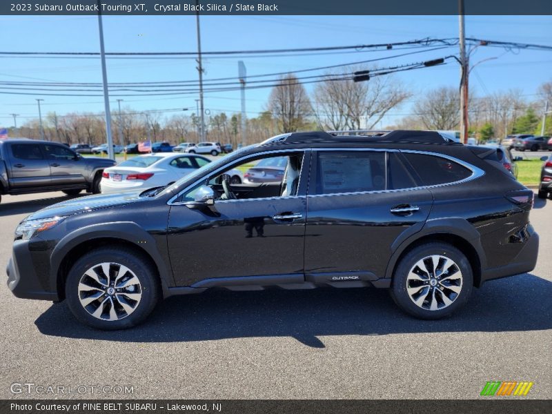 Crystal Black Silica / Slate Black 2023 Subaru Outback Touring XT