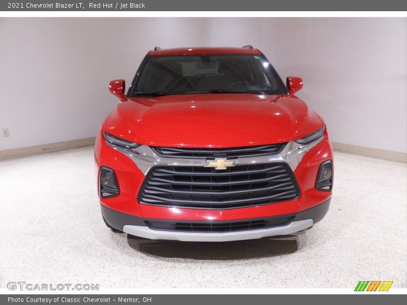 Red Hot / Jet Black 2021 Chevrolet Blazer LT